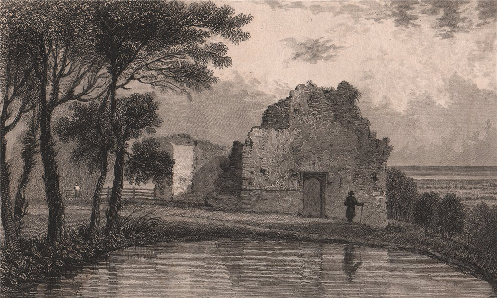 St Mary's chapel, Court-at-Street, Aldington. Holy Maid of Kent. SHEPHERD 1829